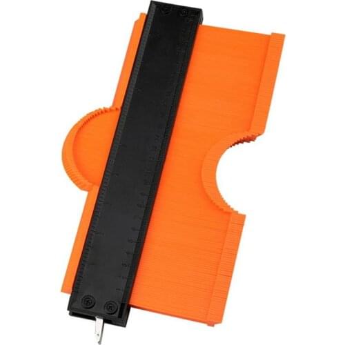 Contour Gauge With Lock 10 inch Widen Profile Gauges Measure Ruler Adjustable Contour Duplicator Comb Tool for DIY Woodworking