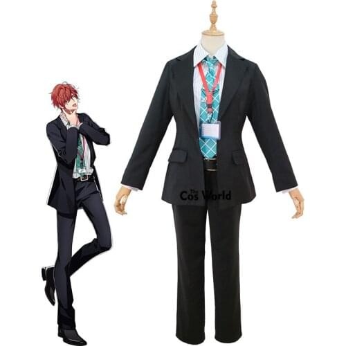 DRB Division Rap Battle Hypnosis Mic Hipgnosis Doppo Kannonzaka Suit Uniform Outfit Anime Cosplay Costumes