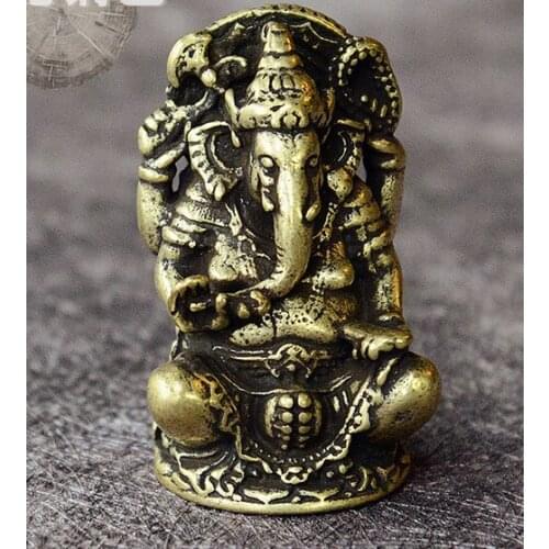 Copper copper ornaments "master Ma Teng" Home Furnishing Crafts Ornament accessories flourishing living room decoration