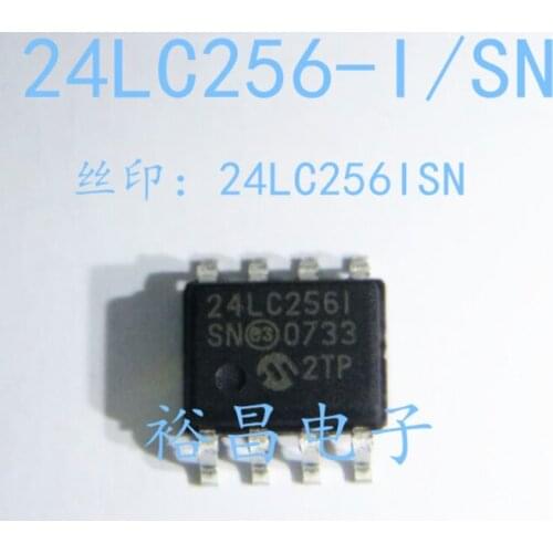 Xinyuan 10pcs/lot 24LC256-I/SN SOP 24LC256I SOP8 SMD 24LC256 SOP-8