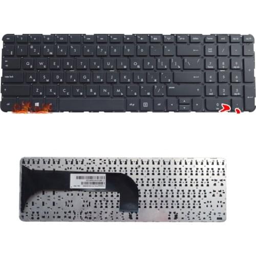 SSEA New RU Keyboard Russian For HP ENVY m6 m6-1000 M6-1276ER m6 1262er m6-1100 m6-1200 m6-1150er PK130U92B06 NO frame