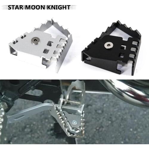 Foot Brake Lever Pedal Enlarge Extension Rear Brake Peg Pad Extender For BMW F650GS F750GS F800GS R1200GS LC R1250GS F850GS