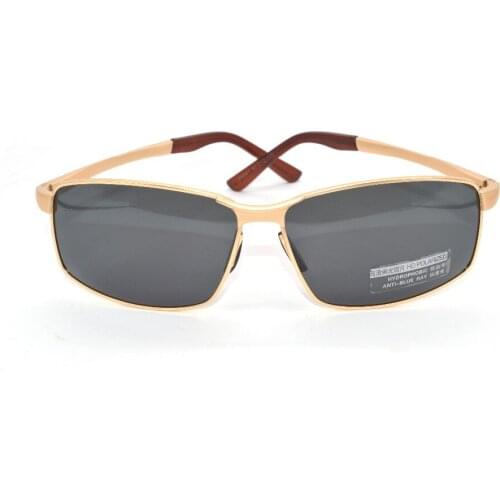 = CLARA VIDA = Al mg alloy shield sun glasses men cool Custom Made Nearsighted Minus Prescription polarized sunglasses -1 to -6