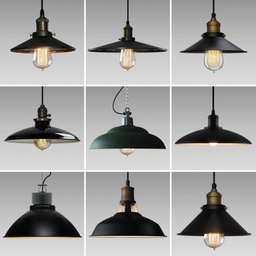 E27 LOFT American industrial country warehouse creative personality single head Pendant Light