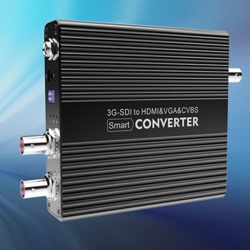 SDI to HDMI-compatible VGA AV CVBS Video Audio Converter Composite to HD 3g SDI Converter Manufacturer 1080P to 1080i
