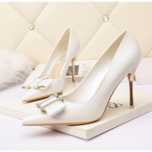 Свадебные туфли для невесты QIWN China At AliExpress