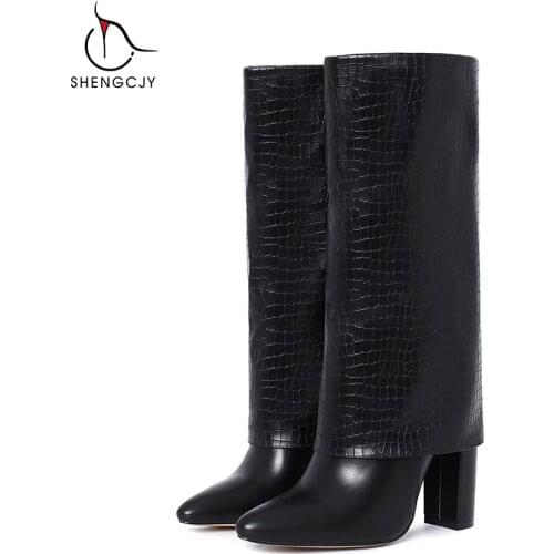 SHENGCJY Women's High Boots