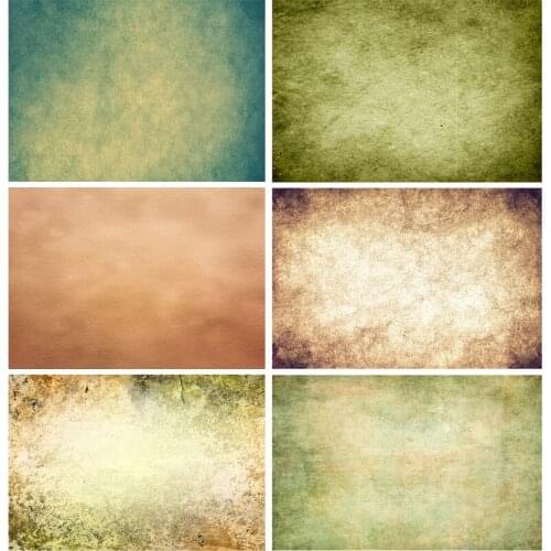 SHUOZHIKE Vintage Texture Baby Portrait Photography Backdrops Studio Props Gradient Solid Color Photo Backgrounds 21318VR-47