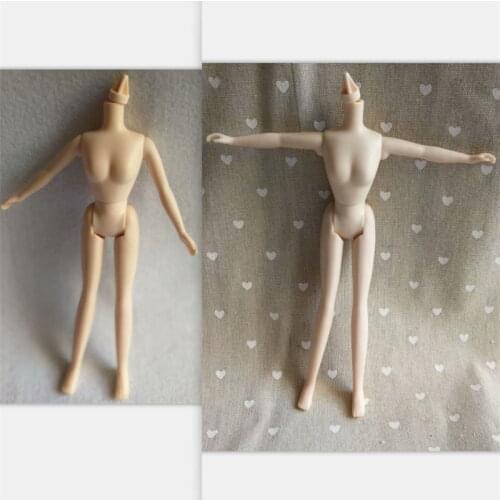 Body for Licca doll accessories hand can stretch solid knee flex body toy Girl child Gift student birthday present accompany