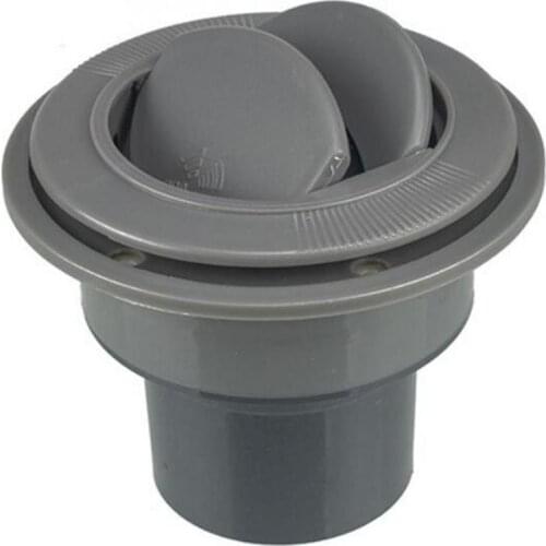 Universal Round A/C Air Outlet Vent 100mm/3.94in For RV Bus Boat Yacht Auto Replacement Parts Air-conditioning Installation