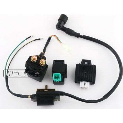 Off-road Motorcycle Beach Parts DY70-110CC Electrical High Voltage Package Igniter Relay Rectifier