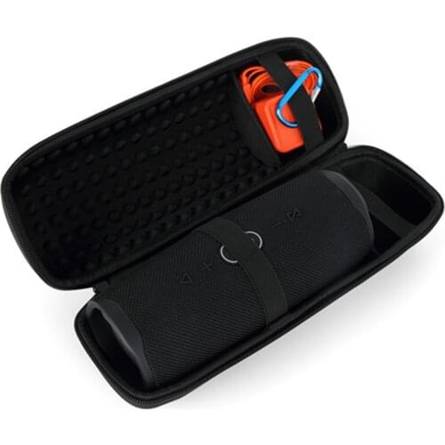 EVA Hard Case for JBL Charge 4 Portable Bluetooth Speaker Travel Protective Carrying Storage Bag Fits USB Cable and Charger