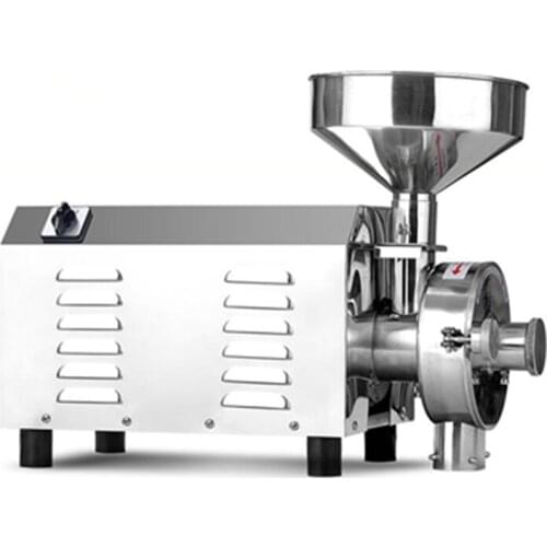 220V/110V Commerical Pulverizer Mill 3.0KW Electric Spices/Pepper/Grain Crusher Stainless Steel Powder Grinding Machine