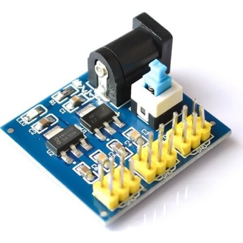 3.3V 5V 12V Multi Output Voltage Conversion DC-DC 12V to 3.3V 5V 12V Power Module 10pcs