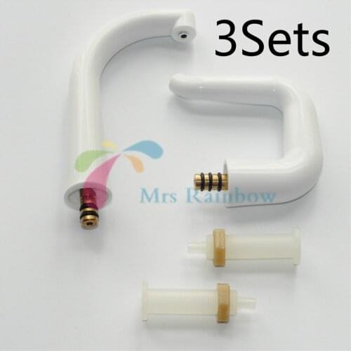 3/Sets Dental Chair Unit Water Pipe Hose Supply Spittoon Cupping Gargle Tube Dental Equipment Accessories