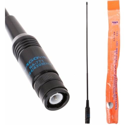 Free Shipping NA-771 Dual Band VHF/UHF BNC Talkie Handheld Radio Antenna For Baofeng UV-5R