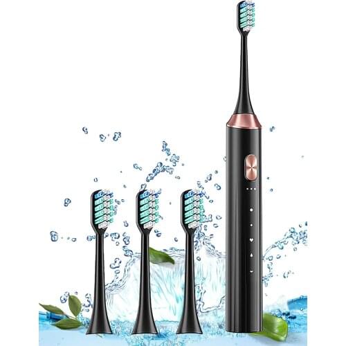 Electric Toothbrush Smart Electric Toothbrushes for Aduts with 5 Modes , Smart Timer Powerful Cleaning-Rechargeable Tooth Brush