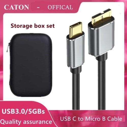 USBC Micro USB 3.0 Cable 3A Fast Charging Data 5G Cable Type C 3.1 USB Cord Mobile Phone Cables for Samsung Toshiba Hard Disk
