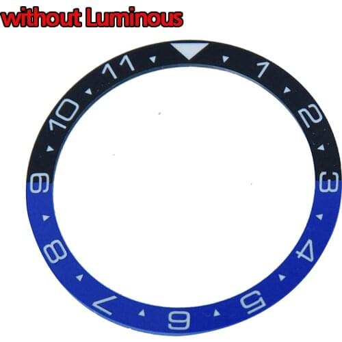 Ceramic Bezel Insert 38*30.6mm MOD For SKX007 SKX009 Divers SUB Replacement of watch accessories parts