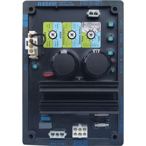 Chinese Factory Production R450M AVR Can Well Used For Brushless Type Leroy Somer Diesel Generator