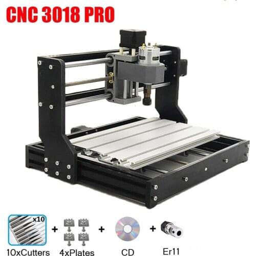 CNC 3018 PRO Laser Engraver Wood CNC Router Machine GRBL ER11 Hobby DIY Engraving Machine for Wood PCB PVC Mini CNC3018 Engraver
