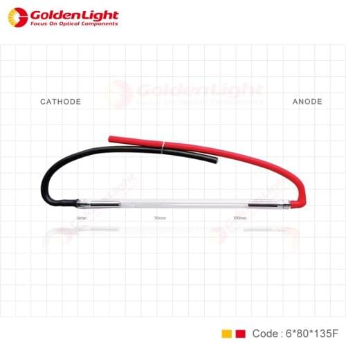 ND:YAG laser system using xenon lamp , size : 6*80*135mm / yag laser flash lamp / warranty1,000,000 time