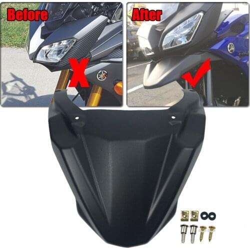 Front Fender Beak For Yamaha MT09 Tracer 900 GT FJ 09 Motorcycle Accessories Cowl Guard Extension 2020 2019 2018 207 2016 2015