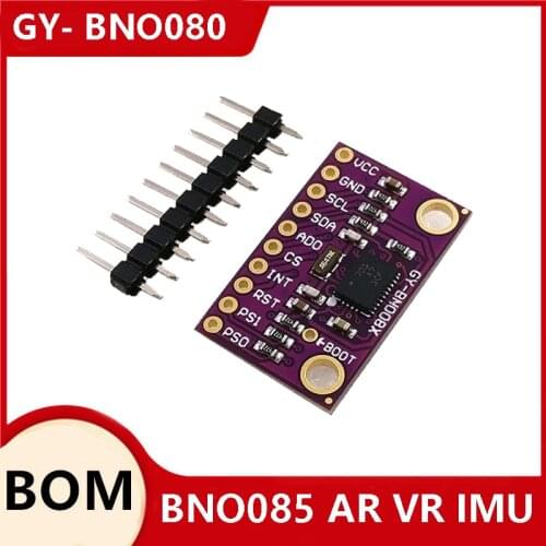 BNO080 AR VR IMU Nine Axis 9DOF AHRS Sensor Module 9-axis High Accuracy Accelerometer Gyro Magnetometer virtual 3D GY-BNO080