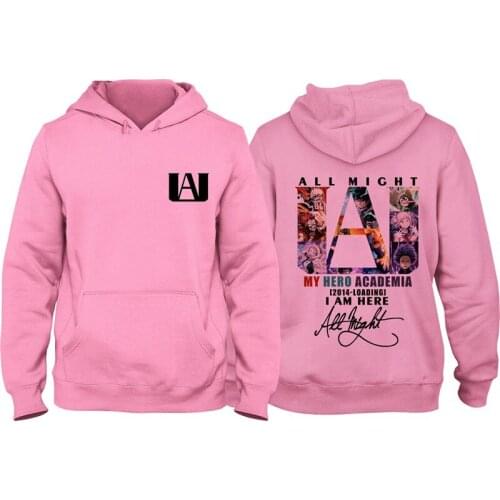 SUNOWE My Hero Academia Hoodies Boku Anime Print Fun Pullovers Sweatshirts Casual Men Women Hoodies Streetwear Tops