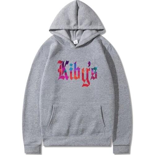 Kibys Hoodies Men Printed Fleece Hoodie Streetwear cotton Casual Men Women Hoodie Sweatshirts 2021 New