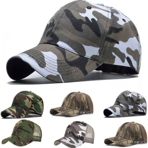 2021 Outdoor Sport Snap Back Caps Camouflage Hat Simplicity Tactical Military Army Camo Hunting Cap Hat For Men Adult Cap