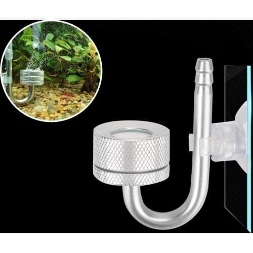 Aquarium CO2 Diffuser Aquarium Accessoires For Aquatic Plant Growth CO2 Generato Fish Tank Bubble Atomizer With Suction Cup