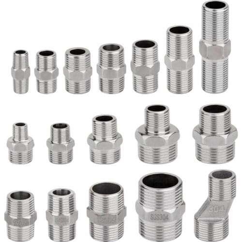 Free Shipping Adapter External Thread Stainless Steel 304 1 inch DN25