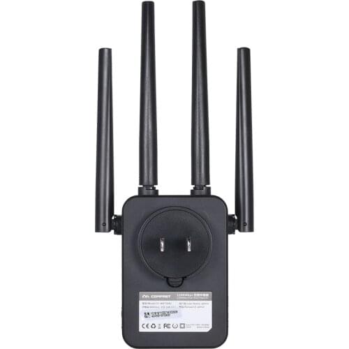 COMFAST WiFi Repeater Wireless Dual-band 1200Mbps Router Mode WiFi Extender 2.4G&5.8G Wireless Repeater