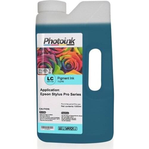 For EPSON Stylus Pro 1000 ml ON BLUE LIGHT CYAN Pigment Plotte 141041861