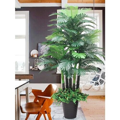 Artificial plants Three and good luck tree home decoration greenery plant artificial trees for home decor house plants bonsai
