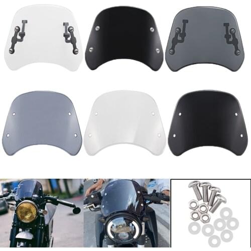 Motorcycle Windshield Instrument visor Wind Deflector Protector Headlight Fairing Fit For Benelli Leoncino 250 500 Trail