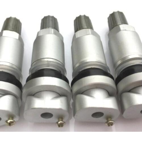 NEW 4pcs Tyre Pressure Monitoring System Sensor Valve Stem Repair Kit TPMS Tire Valves For LAND ROVER Alloy Tubeless Valve