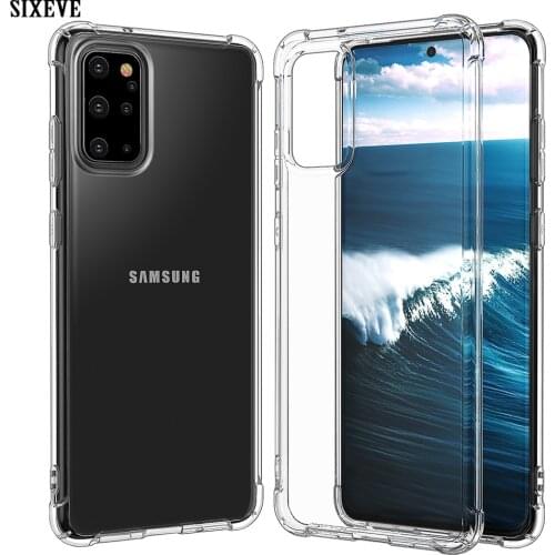 Shockproof Silicone Soft Clear Case For Samsung Galaxy M10 M20 M30 M40 A5 A7 2017 A6 2018 A50 A60 A70 A80 A81 Mobile Phone Cover