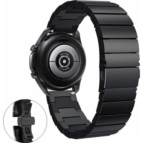 Straps For Huawei Watch GT2/GT/GT2E 46mm 42mm Stainless Steel 20/22mm Watchband Butterfly Buckle Huawei Gt2 Watch Accessories