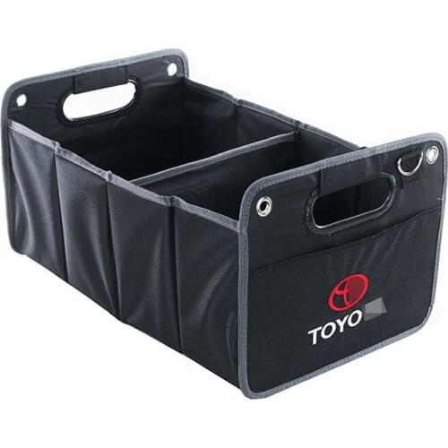 Collapsible Car Organizer for trunk transporting storage Camping car accessory box organizer luggages Suitable for Toyota