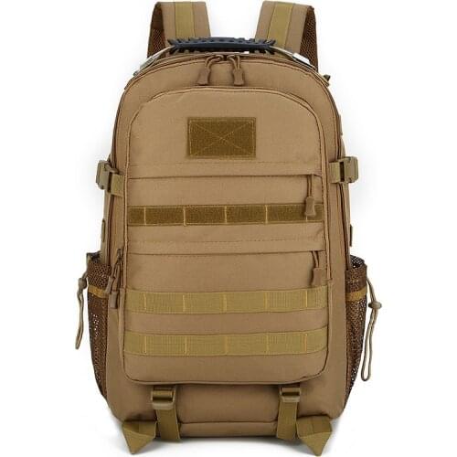 40L Tactical Army Men Military Backpack Camping Travel Bags Molle Climbing Outdoor Trekking Hiking Sport Bag 3D Attack Backpack