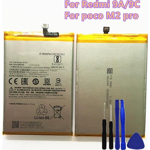 TMIOLOC Xiaomi Redmi 9A Phone Batteries