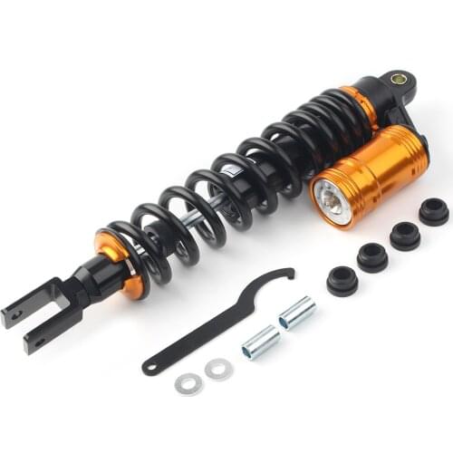 415mm Motorcycle Rear Shock Absorber Shocker 10mm Spring Suspension For Yamaha Honda Suzuki Kawasaki Trail Dirt Bike ATV