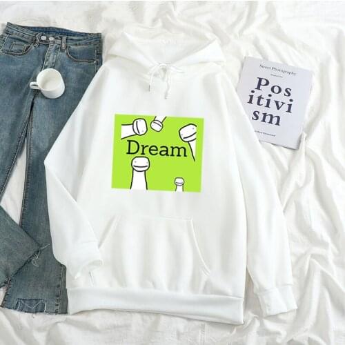 2021 Autumn/winter New Oversized Sweatshirt Dream Smp Printing Long Sleeve Casual Harajuku Hoodies Women