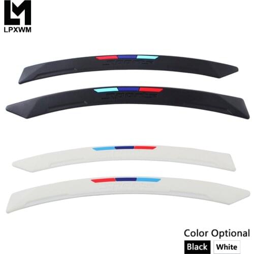 2 Pcs Car Fender Flares Arch Wheel Eyebrow Protector/mudguards Sticker Universal CFF03