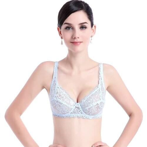 Women Push Up Wireless Lace Bra New Arrival Top Sexy Women Size Bralette Underwear Lingerie Full Cup Bra