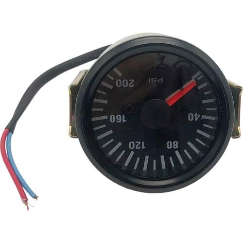 Air Suspension Dual Digital Air Ride Gauge with 5 pieces 1/8 NPT Pressure Sensors