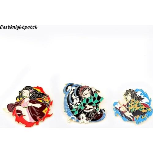 E3263 Anime Metal Pin Backpack Badge Hat Pin Women and Men lapel Pins Collar Brooch
