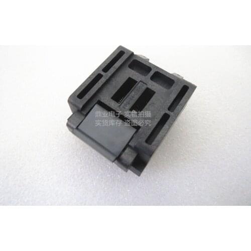 FPQ-32-0.8-01 TQFP32 LQFP32 QFP32 Burn-in Socket gold plating IC testing seat Test Socket test bench